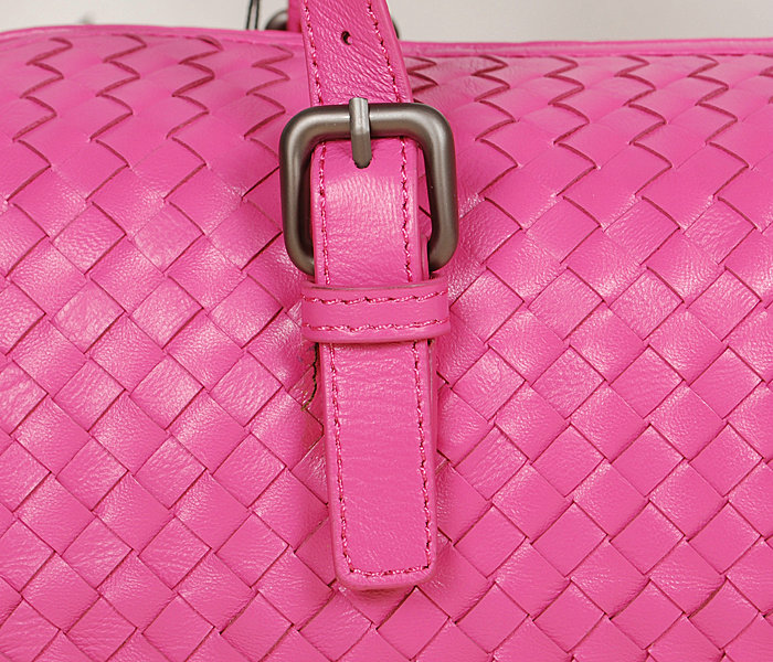 Bottega Veneta krim intrecciato calf bag 9646 rosered - Click Image to Close